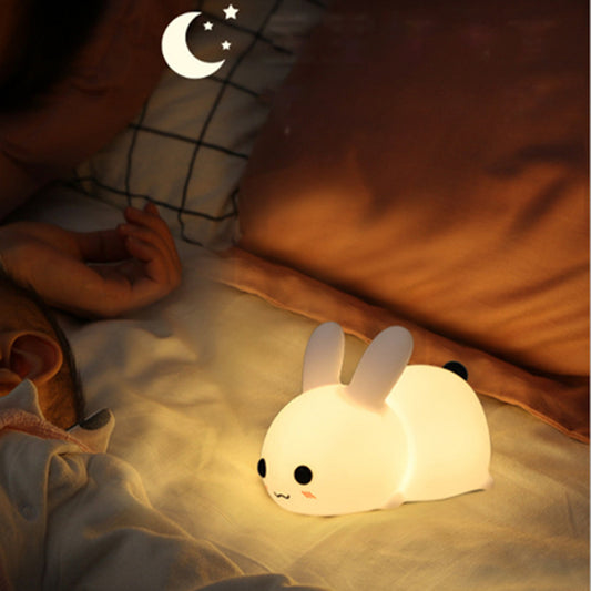 SPOTON® Viral Colorful Rabbit Silicone Night Light